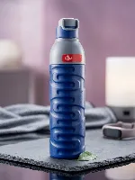 Blue Water Bottle with Leakproof Cap 800ml