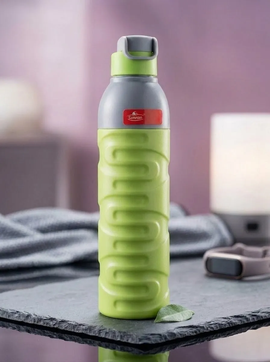 Green Water Bottle with Leakproof Cap 800ml