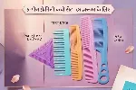 5 Pieces Set of Combs 