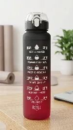 Sports Water Bottle with Multicolour 1000ml