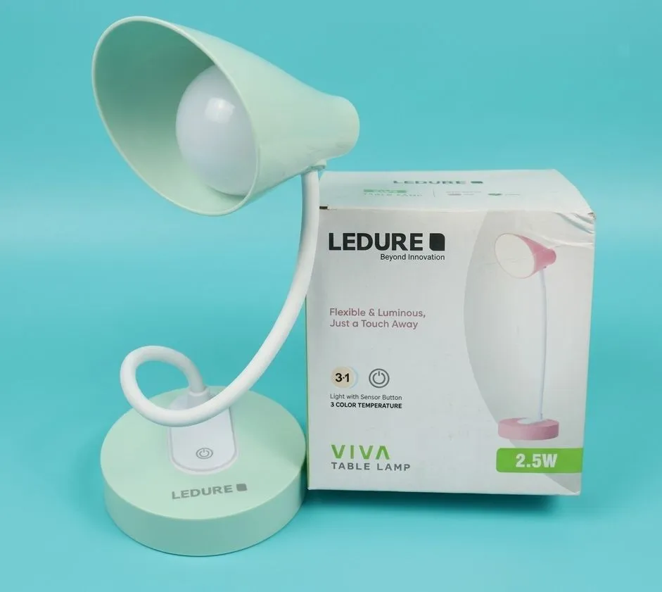 Rechargable Study Lamp with Touch Button Control for Office & Home