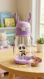 Deer Ear Sipper for School for Boys &amp; Girls