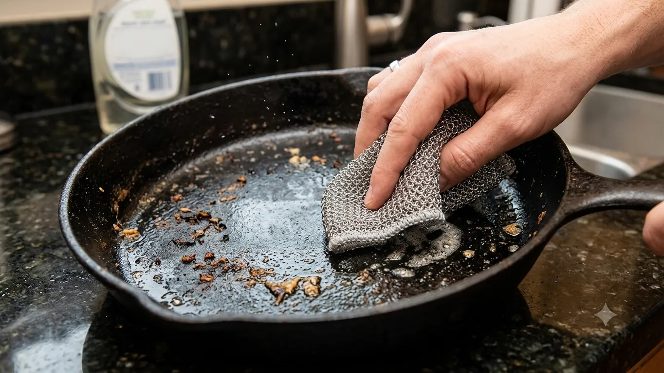 Non-Scratch Dish Wash Cloth ( Pack of 5 )